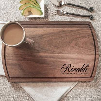 Personalized Wooden Chopping Board – Custom Engraved Kitchen Gift
