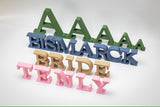 Customise Painted MDF Wood Letters