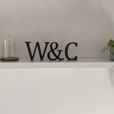 Customized MDF Wood Painted Letters